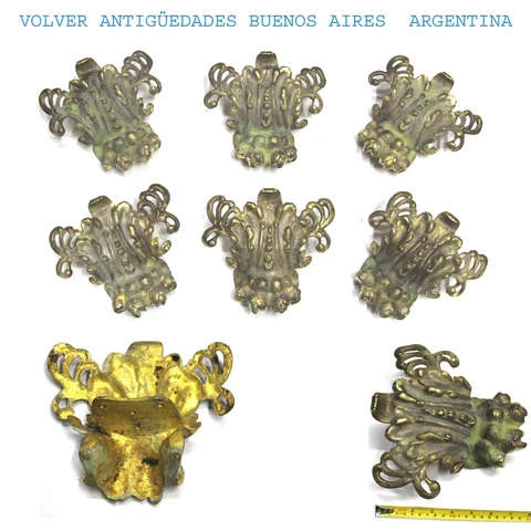 STUNNING antique french bronze lion monster 6 legs claws furniture part FREE SHI Cover