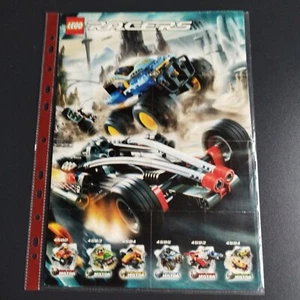 Lego advertising pampflet poster. 4172444. Size A4.Racers. - Picture 1 of 2
