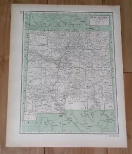 1949 VINTAGE OF NEW MEXICO ALBUQUERQUE SANTA FE / NEW JERSEY NEWARK PATTERSON - Foto 1 di 11