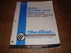 Ford 1993 Body Chassis And Electrical New Model Training Reference Book