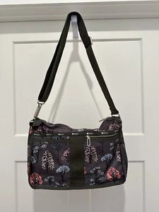 LeSportsac Deluxe Everyday Crossbody Messenger Bag Satchel Very Clean - Picture 1 of 9