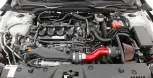 K&N COLD AIR INTAKE SYSTEM FOR 2017-2020 HONDA CIVIC SI 1.5L TURBO 1.5T - Picture 1 of 5