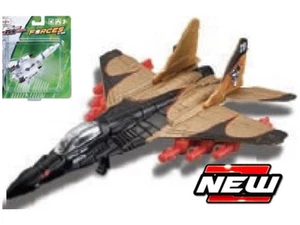 MiG-29 Fulcrum Black/Brown/Red - 1:100 Scale Model Plane - Picture 1 of 2
