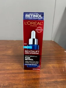 Suero nocturno L'Oreal Paris Revitalift Derm Intensives con retinol puro FF 1 OZ - Imagen 1 de 4