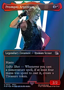 Prompto Argentum (Borderless) (Surge Foil) Final Fantasy Foil - Picture 1 of 1