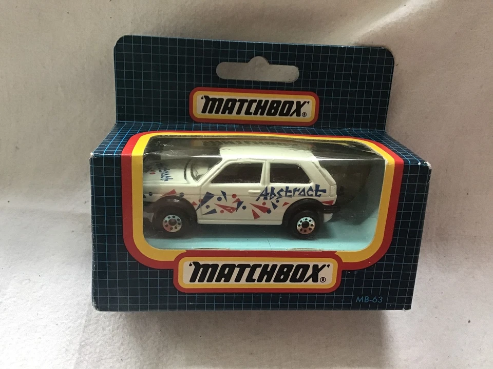 MATCHBOX MB 63  - VOLKSWAGEN GOLF GTI - ABSTRACT - UNOPENED BOX -RARE ! - Изображение 1 из 3