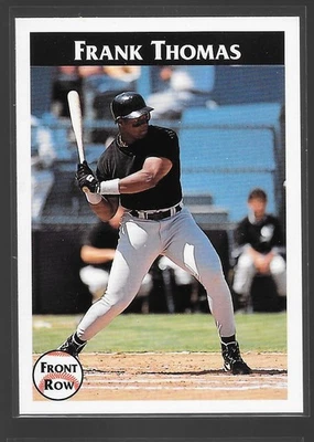 Frank Thomas 1992 Front Row Baseball Card EXCLUSIVE OFFER PROMO - Image 1 of 2