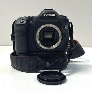 Canon EOS 40D 10.1MP Digital SLR Camera Body w/ Battery Grip - Picture 1 of 6