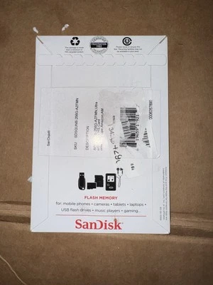 SanDisk 256GB microSD Memory Card - Image 1 of 2