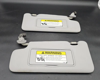 Parasoles izquierdo y derecho gris gris Honda CR-Z CRZ 11-16 parasol iluminado genuino OEM Foto 1 de 4