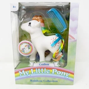My Little Pony 35 Aniversario CONFETTI Colección Arco Iris Retro MLP NUEVO - Imagen 1 de 4