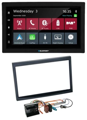 Blaupunkt 2DIN MP3 USB Bluetooth DAB Autoradio für Citroen C3 C2 Berlingo Jumpy - Bild 1 von 4