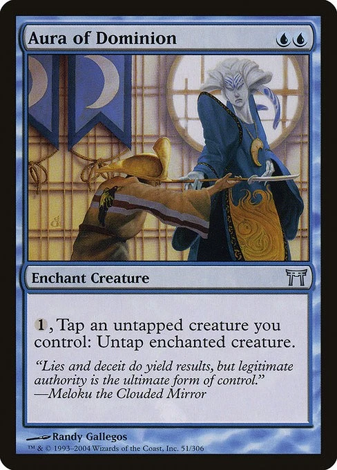 [MTG] Aura of Dominion (051) (CHK) NM - Image 1 of 1