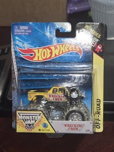 Hot Wheels Monster Jam 2013 " Wrecking Crew" (Mud Tires W/ Figure) 1:64 - Picture 1 of 3
