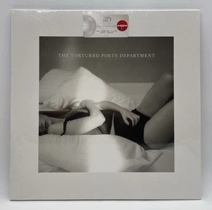 Taylor Swift - The Tortured Poets Department (Clear Vinyl 2 LP) Promo - Picture 1 of 9