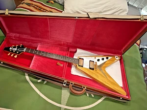 Gibson Custom Shop Murphy Lab '58 Korina Flying V with Brazilian Fretboard - Picture 1 of 14