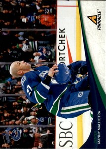 2011-12 Pinnacle Canucks Hockey Card #127 Manny Malhotra