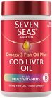 Seven Seas Cod Liver Omega-3 Fish Oil Capsule Multivitamins Multipack 90x