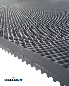 Heavy Duty Rubber Flooring Roll 10mm 2.4mx10m HammerTop Mat | Industrial, Gym... - Picture 1 of 6
