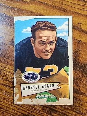 1952 BOWMAN SMALL #118 DARRELL HOGAN / STEELERS [G752] - Image 1 of 2