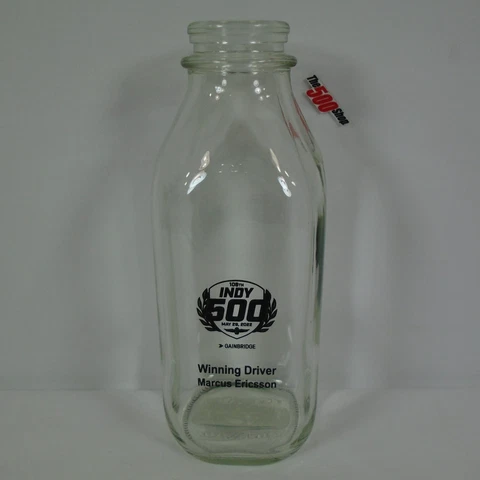 2022 Indianapolis 500 Winning Driver Marcus Ericsson Replica Milk Bottle Cover