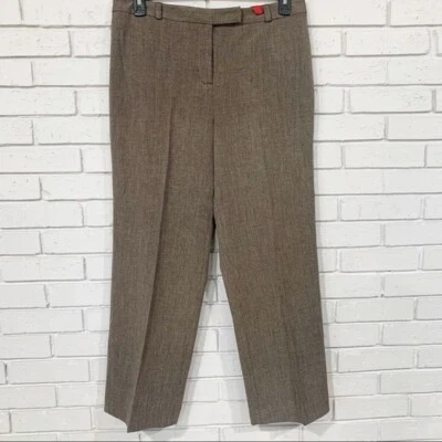 Charter Club Women’s Slim It Up Brown Pants - Size 12  - Image 1 of 4