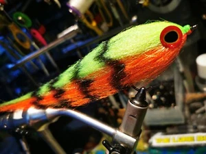pike Predator Fly - Small Baitfish Series 5/0 By Mcfluffchucker - Picture 1 of 24