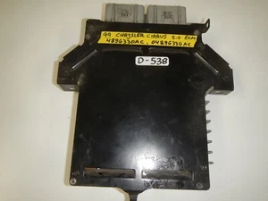 *1999 CHRYSLER CIRRUS ECM ECU # 4896330AC/04896330ACC Módulo de control (D-538) - Imagen 1 de 1