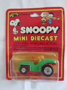 Aviva Snoopy Mini Diecast Woodstock in Love Car Diecast 1972 Hong Kong Asst 2022 - Picture 1 of 6