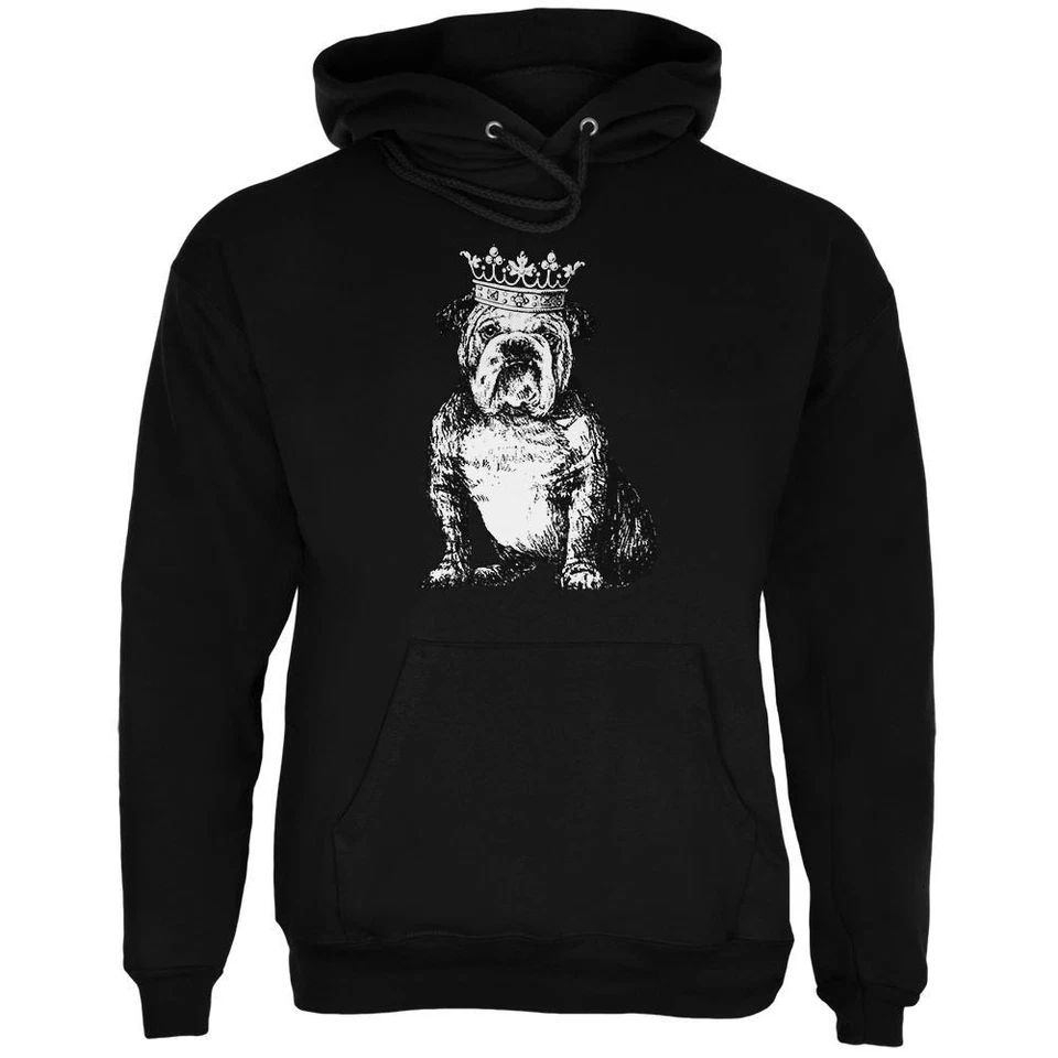 Sudadera con capucha Bulldog Crown para hombre Foto 1 de 1