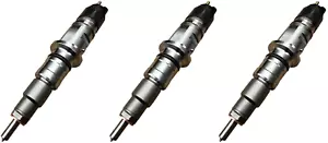 3 PCS Common Rail Fuel Injectors for 13-18 Ram 2500 3500 Cummins 6.7L 0986435574 - Bild 1 von 3