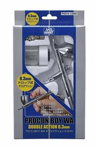 Aerógrafo JAPÓN GSI Creos Mr.Hobby Procon BOY PS 274 WA doble acción 0,3 mm - Imagen 1 de 4