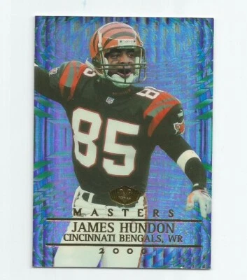 James Hundon 2000 Collector's Edge Masters #36 (1292/2000) Cincinnati Bengals - Image 1 of 2