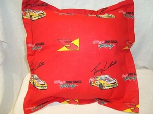 Almohada/cubierta/lavable de tela de algodón de 14" Terry Labonte Kellogg's - Imagen 1 de 3