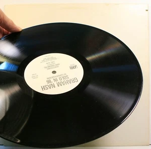 Graham Nash Solo in '86 (A Conversation) LP [Atlantic ST-Pr-910] White Label - Picture 1 of 7