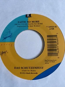 Faith No More 45 Easy / Das Schutzenfest NEW reissue unplayed rock Reprise juke - Picture 1 of 3