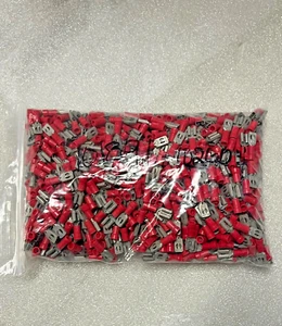 New Lot of 900 Thomas & Betts 18RA-250F 22-18 AWG Vinyl Insulated F Disconnect - Picture 1 of 4