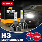 New Modigt H3 Led Headlight Globes Kit Hi/low Beam 9000lm 300% Brighter White