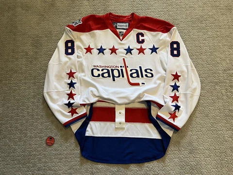 Washington Capitals Alex Ovechkin 2011 Winter Classic Reebok Edge 1.0 Jersey 56 Cover
