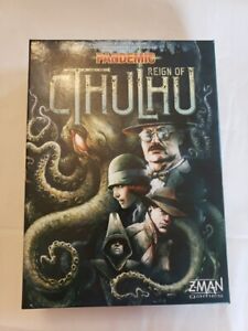 PANDEMIC: REIGN OF CTHULHU ZMG 71140 Z-MAN GAMES BOARD GAME Mint And Complete!