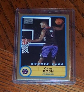 2003 Topps Bazooka Gold Parallel Chris Bosh Rookie #228 Toronto Raptors - Picture 1 of 3