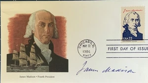 Fleetwood 2216 President James Madison 4th USS Constitution War of 1812 - Picture 1 of 1