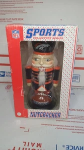 NFL Denver Broncos Sports Collectors Series Nutcracker 8" - Picture 1 of 8