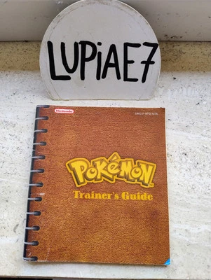 Manuale Libretto ORIGINALE Pokémon Giallo Trainer Guide 🇮🇹 versione gialla ITA - Immagine 1 di 4
