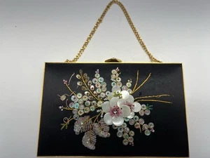 Birks Made in France Vintage Clutch/Makeup Purse - Picture 1 of 17