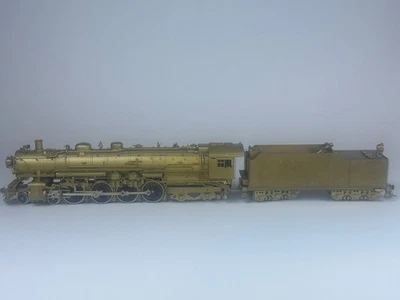 NJ International Brass HO Northern Pacific Class A 4-8-4 Steam Locomotive Japan - Image 1 of 4