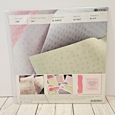 Creative Memories 12 x 12 I DO Wedding Album Kit Scrapbooking, Made in USA - Image 1 of 2