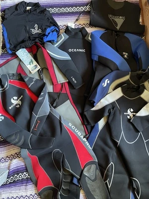 Traje de neopreno Scubapro Nueva Escocia para hombre con capucha de 6,5 mm, talla XXL 56 traje semiseco de buceo Foto 1 de 4