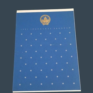 1981 Ronald Reagan George Bush Präsidentschaftsprogramm - Bild 1 von 4