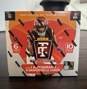2024 NFL Totally Certified Football Premium Hobby Box Trading Cards Sealed - Bild 1 von 3
